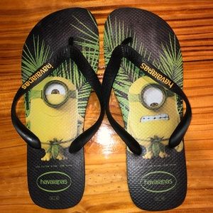 minion flip flops adults
